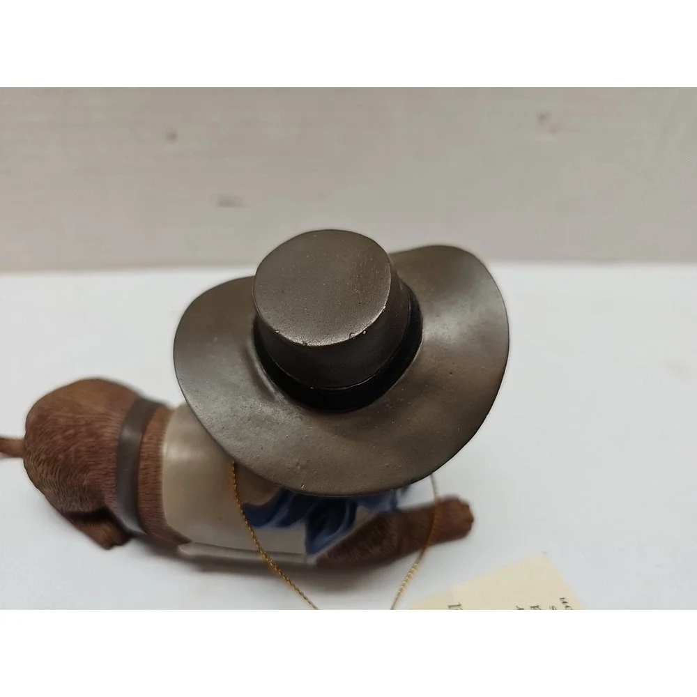 The Hamilton Collection Spurs 'N Fur Dachshund Cowboys Lot of 5